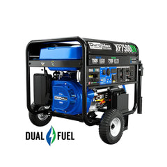 DuraMax XP7500DX 7500 Watt 274cc Electric Start Dual Fuel Potable Generator - Refurbished Grade A