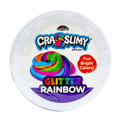 Cra-Z-Art Cra-Z-Slimy Glitter Rainbow Slime Jar 9.7oz
