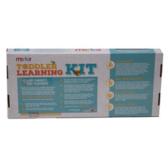 Toddler Kit - 4 Posters, 58 Flashcards, 58 Practice Book Exercises and 36 Reward Stickers & Crayons