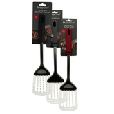 Sharp Chef Soft Grip Slotted Turner Assorted Colors (8)Black, (8)Red, (8)Grey