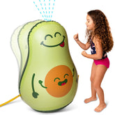 Good Banana Wiggle Wobble Splashy Sprinkler - Avocado