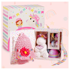 Tickle & Main Rainbow Unicorn Tea Party Gift Set