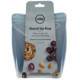 W&P Porter Silicone Reusable Storage Bag, 36oz Stand-Up-SLATE