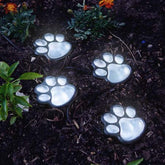 Paw Print Lights Solar Pathway Light