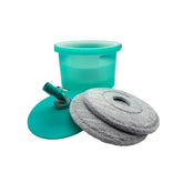 Clean Spin 360 Self-Cleaning Microfiber Spin Mop & Bucket