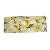 SMART HOME CUSHIONED LEMON MICROFIBER INDOOR RUNNER