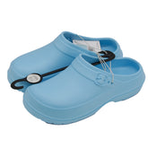 EVA CLOG AQU22 COLOR AQUA ASSORTED SIZE - SMALL 6/8 (UPC # 1922343750529)2 pcs , MEDIUM 7/8 (UPC # 1922343750536) 4 pcs, LARGE 8/9 (UPC # 1922343750543) 4 pcs , X-LARGE 10/11 (UPC # 1922343750550) 2 pcs