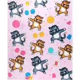 Cats 3 Throw Blanket - 50 x 60