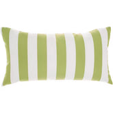 Nourison outdoor pillows L0388-GREEN-12x22IN 100% POLYESTER