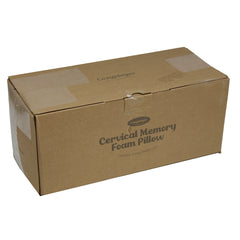 Cozyplayer Cervical Memory Foam Pillow - Dark Grey