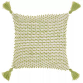 Nourison outdoor pillows VJ025-GREEN-18X18IN