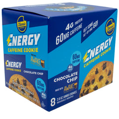 Soft Baked Energy Chocolate Chip made with Awake Chocolate 2.8oz - Caddies (12 per case) Best By 02/07/2026
