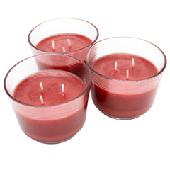 Glade 3 Wick Candle Apple Cinnamon 3 pk 3.8 oz