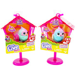 Little Live Pets Set-2 Lil' Birds w/ Birdhouses UPC # 6-30996-26103-3 / 6-30996-26102-6