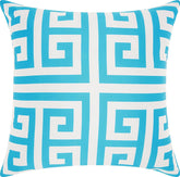Nourison outdoor pillows - AS047 - TURQU - 20X20IN
