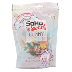 SOHO GUMMY UNICORN BAG -8 oz