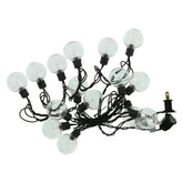 15 Globe String Lights 12 Watts, 120 Vac Total Length 7.4ft Lighted Length 5.9ft
