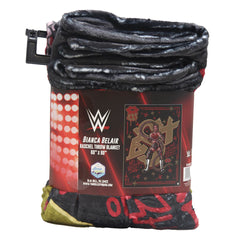 Sleep Squad WWE Bianca Belair 60 x 80 Rashel Throw Blanket.