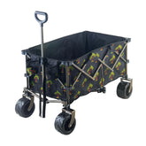 Bliss XL Collapsible Beach Wagon with Wide Wheels | Palm Tree