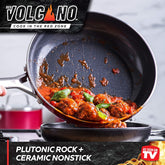 Red Volcano Ceramic Nonstick 10 Frying Pan