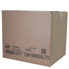 LTO Classic Cookie Soft Baked Sugar Cookie 3oz - Caddies (12 per case) Best By : 07/22/2026