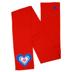 Youth Scarves w/Hearts (Assorted)