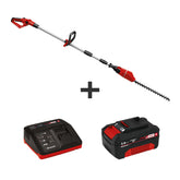 Einhell 18V Cordless Telescopic Hedge trimmer Kit 3.0ah Power x Charger