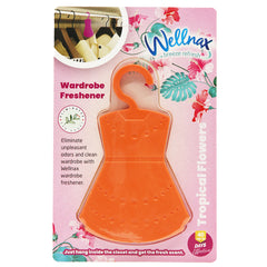 Wellnax Wardrobe Refreshner Tropical Flower 24/4 - - Exp. 05/28 - Priced By Pc Sold By 24ct Display