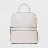 A New Backpack Dome Handbag Purse Pumice Stone 13.5 tall X 11.5 wide