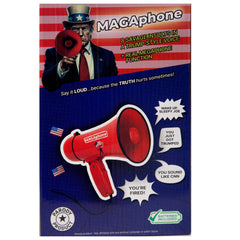 Big Megaphone 6 Button On/Off, Record & Play, 4 Positive Preset, 4 Negative Preset , Volume Decrease, Volume Increase (Air Shipped)