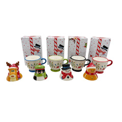 Temptations Seasonal Set of 4 Stacking Salt & Pepper Shakers