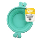 EveryYay 3 Cup Dog Travel Bowl Teal