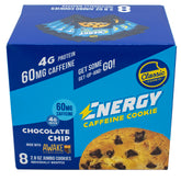 Soft Baked Energy Chocolate Chip made with Awake Chocolate 2.8oz - Caddies (12 per case) Best By 02/07/2026
