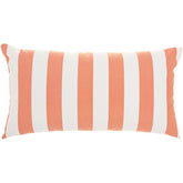 Nourison outdoor pillows L0388-CORAL-12x22IN 100% POLYESTER
