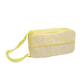 ZIPPER CAN COOLER YELLOW LEMON