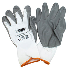 NorthFlex Nitri Task Gloves XXL - Charcoal Gray - Sold as a 12pk Bundle