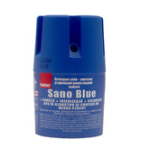 SANO TOILET BLUE SOAP WATER TANK CLEAN WATER AND LEAVES IT SPARKLING BLUE AND SCENTED - Exp. 01/26