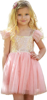 Birthday Dress For Little Girls Princess Ballerina Party, 4y Tag Size 120