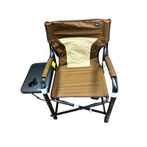 24V Heated Directors Chair - Brown