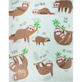 Sloth Throw Blanket - 50 x 60