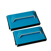 Maid Buddy Handheld Scrubber 2 Pc Comes With 4 Pads Turquois