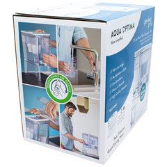 Aqua Optima Aqua Perfect Pour XL 35 Cup Water Filter Dispenser + 2 replacement filters