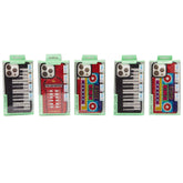 IPHONE BLING CASES FIT FOR IPHONE 15 PLUS,14 PLUS, 14 PRO MAX, 13 PRO MAX- ASSORTED STYLES - SPACE (UPC # 195207071073) 2 pcs, PIANO (UPC # 195207071066) 4 pcs, PHONE BOOTH (UPC # 195207071080) 2 pcs, RADIO ( UPC # 195207071097) 4 pcs