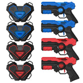 KIDDOS LASER TAG BLASTERS BLACK
