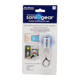 Sani-Gear UVC Light On Clip Strip 4pc Android (UPC# 040282254500) & 8pc IPhone (UPC # 040282254487) Versions As Seen On TV