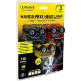 Lumiant Headlamp 3-Pack