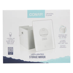 CONAIR TABLET MIRROR W/BOX STORAG