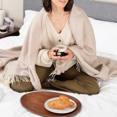 Merino Wool Throw Blanket