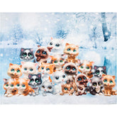 Cat Throw Blanket - 50 x 60