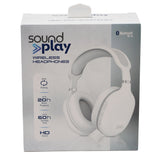 SOUNDPLAY WIRELESS OVEREAR HEADPHONES 24PC PDQ
